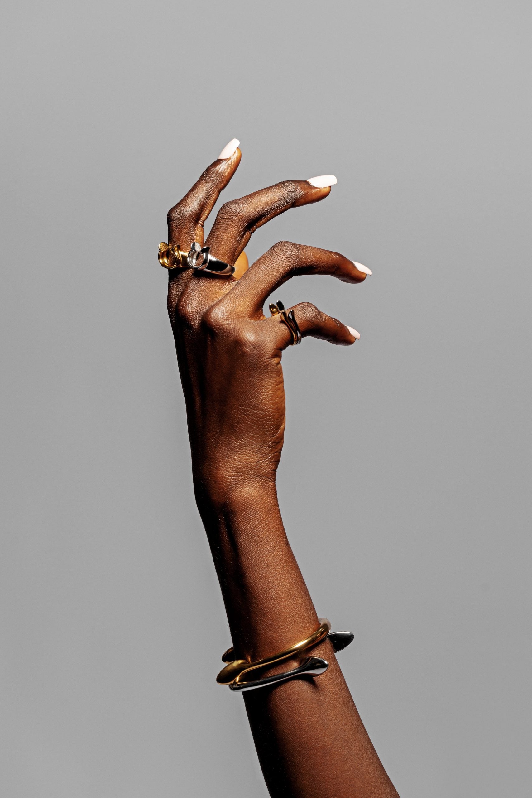 Okpoho stackable Manilla Ring image 2